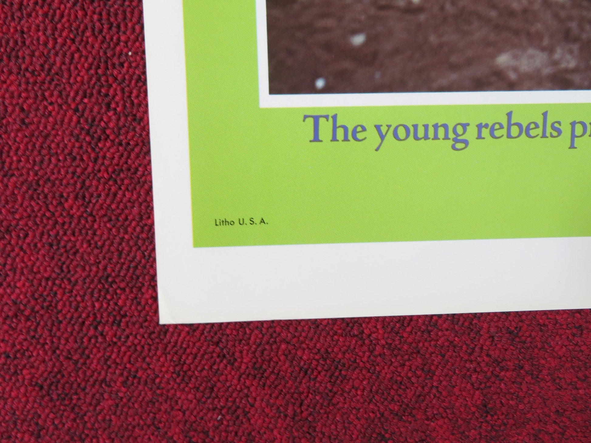 THE FIGHTING PRINCE OF DONEGAL - STYLE B FOLDED US ONE SHEET POSTER DISNEY 1966 Rendezvous Cinema Movie posters