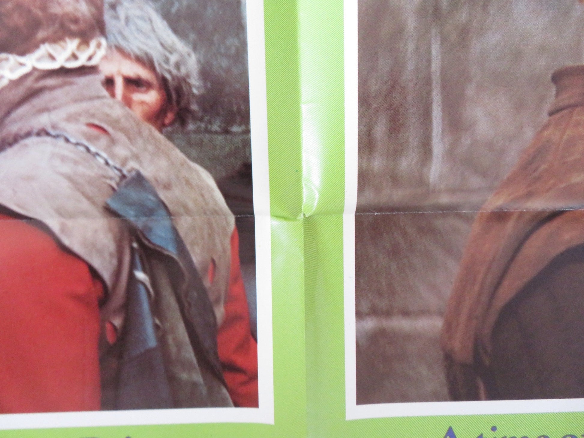 THE FIGHTING PRINCE OF DONEGAL - STYLE B FOLDED US ONE SHEET POSTER DISNEY 1966 Rendezvous Cinema Movie posters