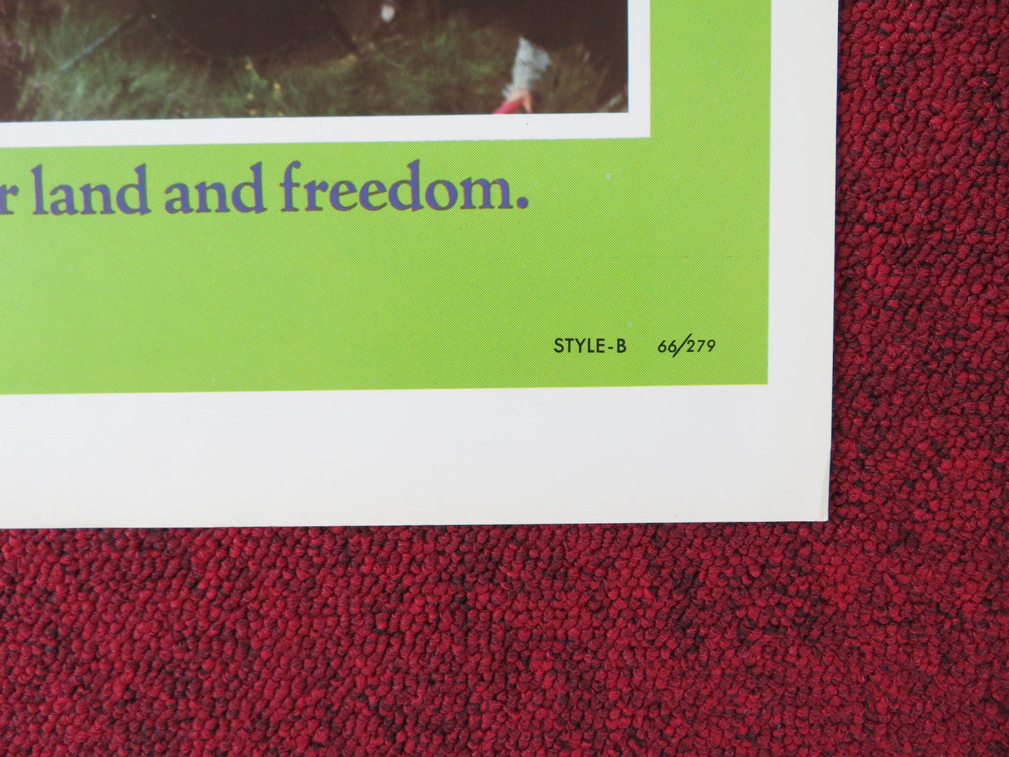 THE FIGHTING PRINCE OF DONEGAL - STYLE B FOLDED US ONE SHEET POSTER DISNEY 1966 Rendezvous Cinema Movie posters