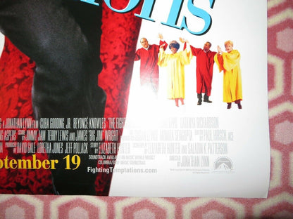 THE FIGHTING TEMPTATION US ROLLED POSTER BEYONCE CUBA GOODING JR. MTV 2003 Movie posters