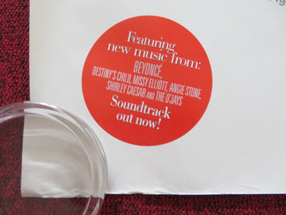 THE FIGHTING TEMPTATIONS UK QUAD (30"x 40") ROLLED POSTER BEYONCE 2003 Rendezvous Cinema Movie posters