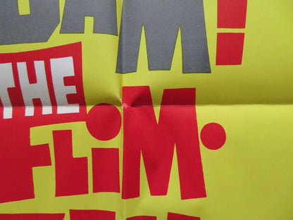 THE FILM FLAM MAN FOLDED US ONE SHEET POSTER GEORGE C.SCOTT SUE LYON 1967 Movie posters