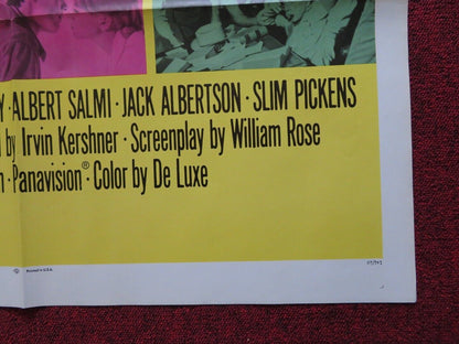 THE FILM FLAM MAN FOLDED US ONE SHEET POSTER GEORGE C.SCOTT SUE LYON 1967 Movie posters