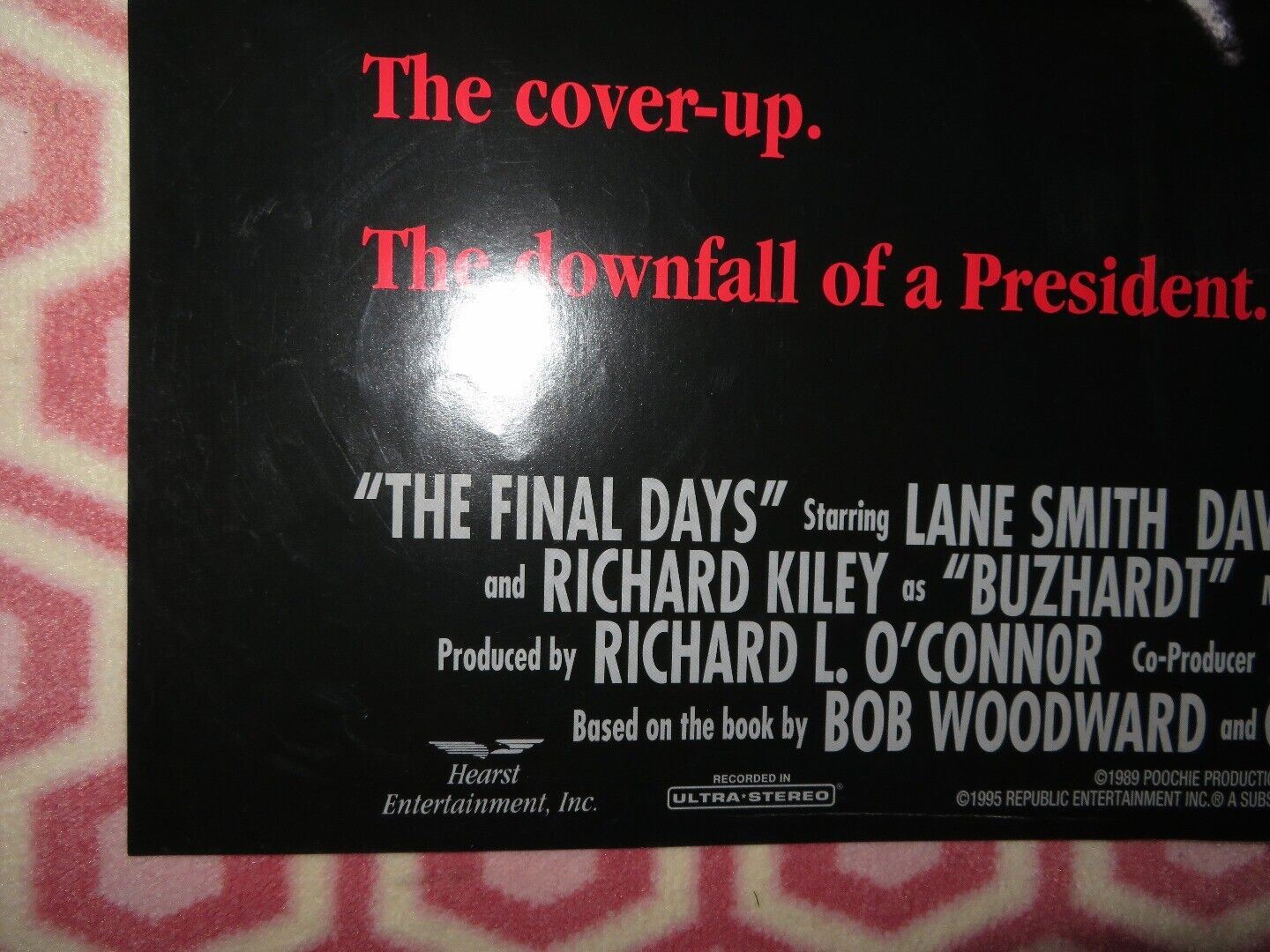 THE FINAL DAYS FOLDED US ONE SHEET POSTER LANE SMITH DAVID OGEN STIERS 1989 Movie posters
