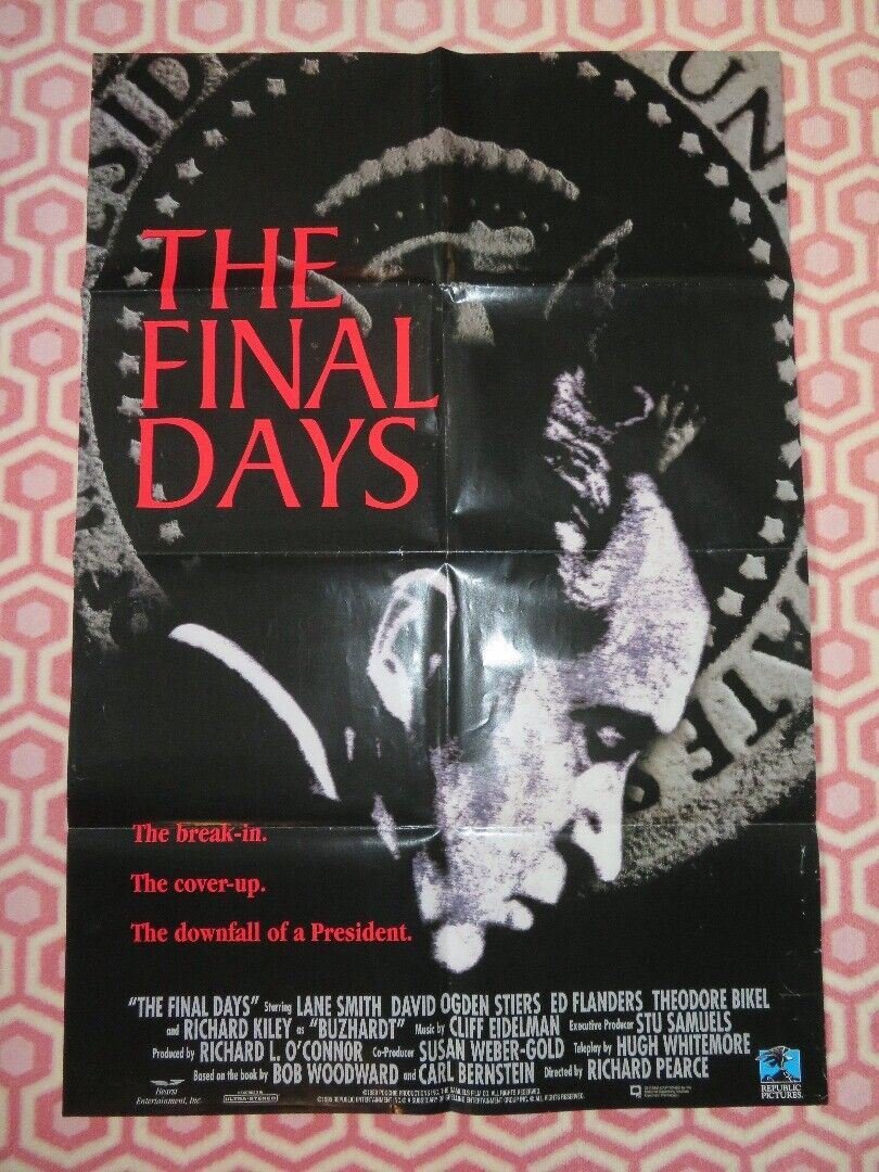 THE FINAL DAYS FOLDED US ONE SHEET POSTER LANE SMITH DAVID OGEN STIERS 1989 Movie posters