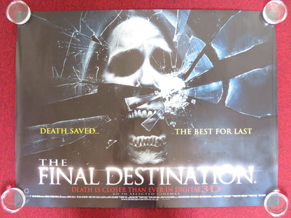 THE FINAL DESTINATION UK QUAD ROLLED POSTER BOBBY CAMPO SHANTEL VANSANTEN 2009 Rendezvous Cinema Movie posters