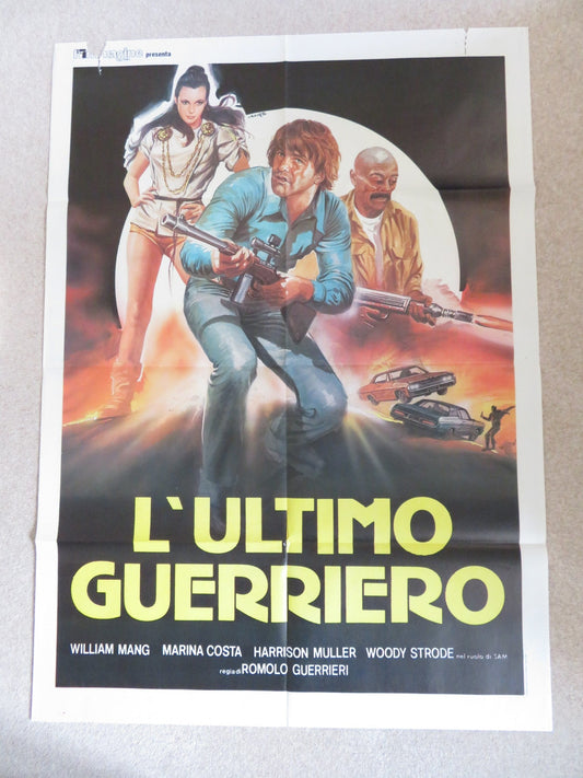THE FINAL EXECUTIONER ITALIAN 2 FOGLIO POSTER WILLIAM MANG MARINA COSTA 1984 Rendezvous Cinema Movie posters