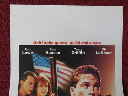 THE FINEST HOUR ITALIAN LOCANDINA (27.5"x13") POSTER ROB LOWE GALE HANSEN 1992 Movie posters