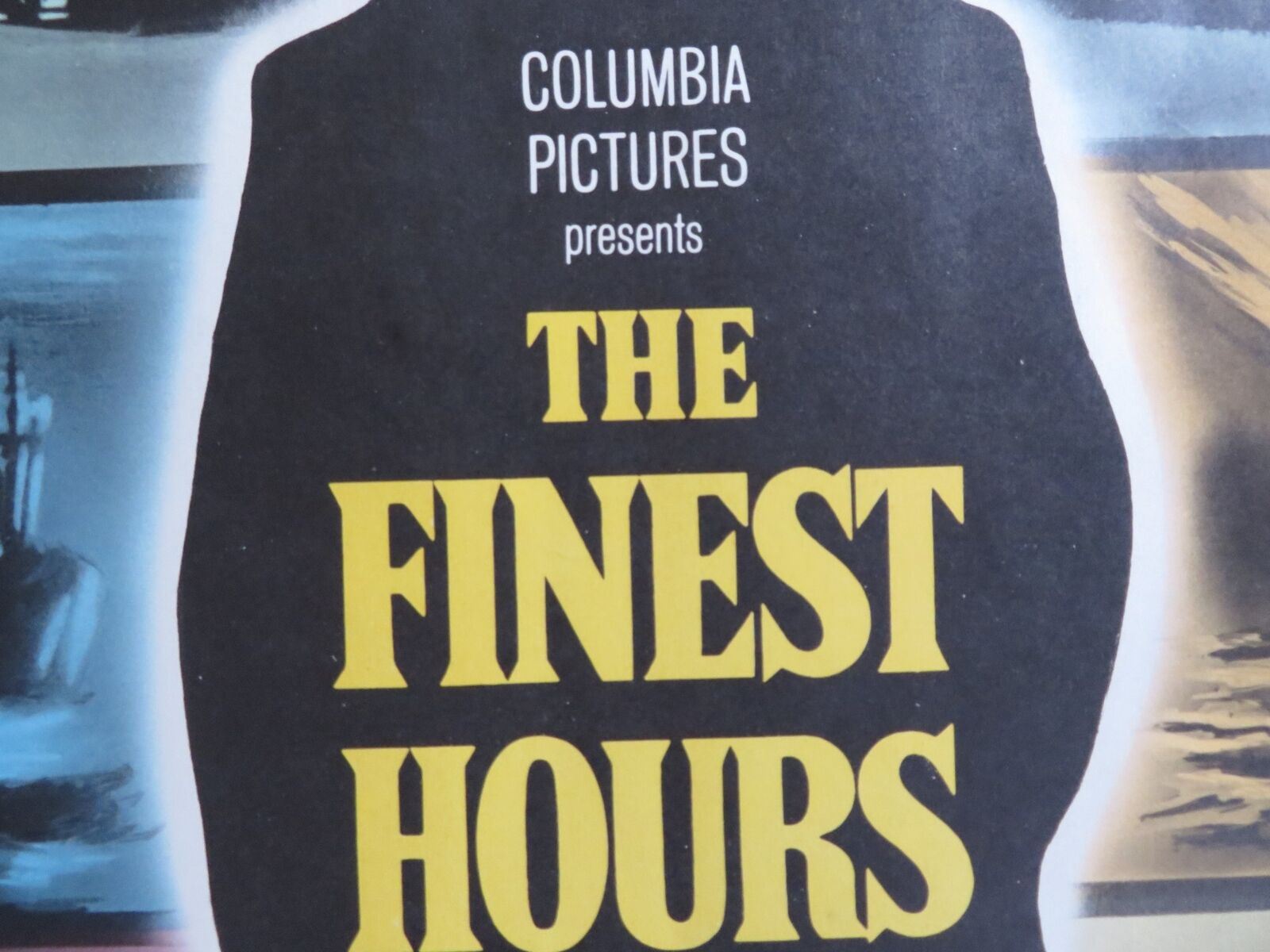 THE FINEST HOURS US HALF SHEET (22"x 28") POSTER ORSON WELLES P. WYMARK 1964 Rendezvous Cinema Movie posters