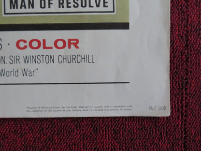 THE FINEST HOURS US HALF SHEET (22"x 28") POSTER ORSON WELLES P. WYMARK 1964 Rendezvous Cinema Movie posters