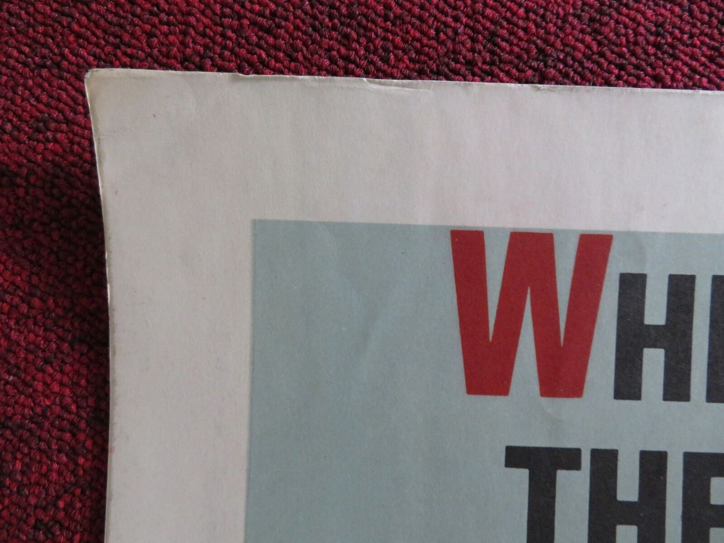 THE FINEST HOURS US HALF SHEET (22"x 28") POSTER ORSON WELLES P. WYMARK 1964 Rendezvous Cinema Movie posters