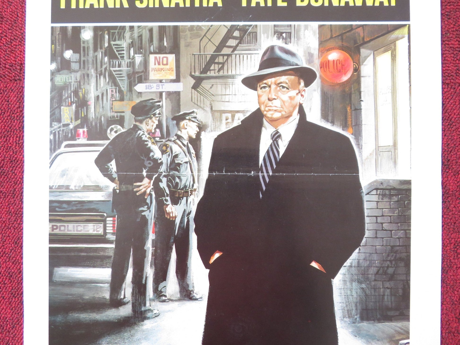 THE FIRST DEADLY SIN ITALIAN LOCANDINA POSTER FRANK SINATRA FAYE DUNAWAY 1980 Rendezvous Cinema Movie posters