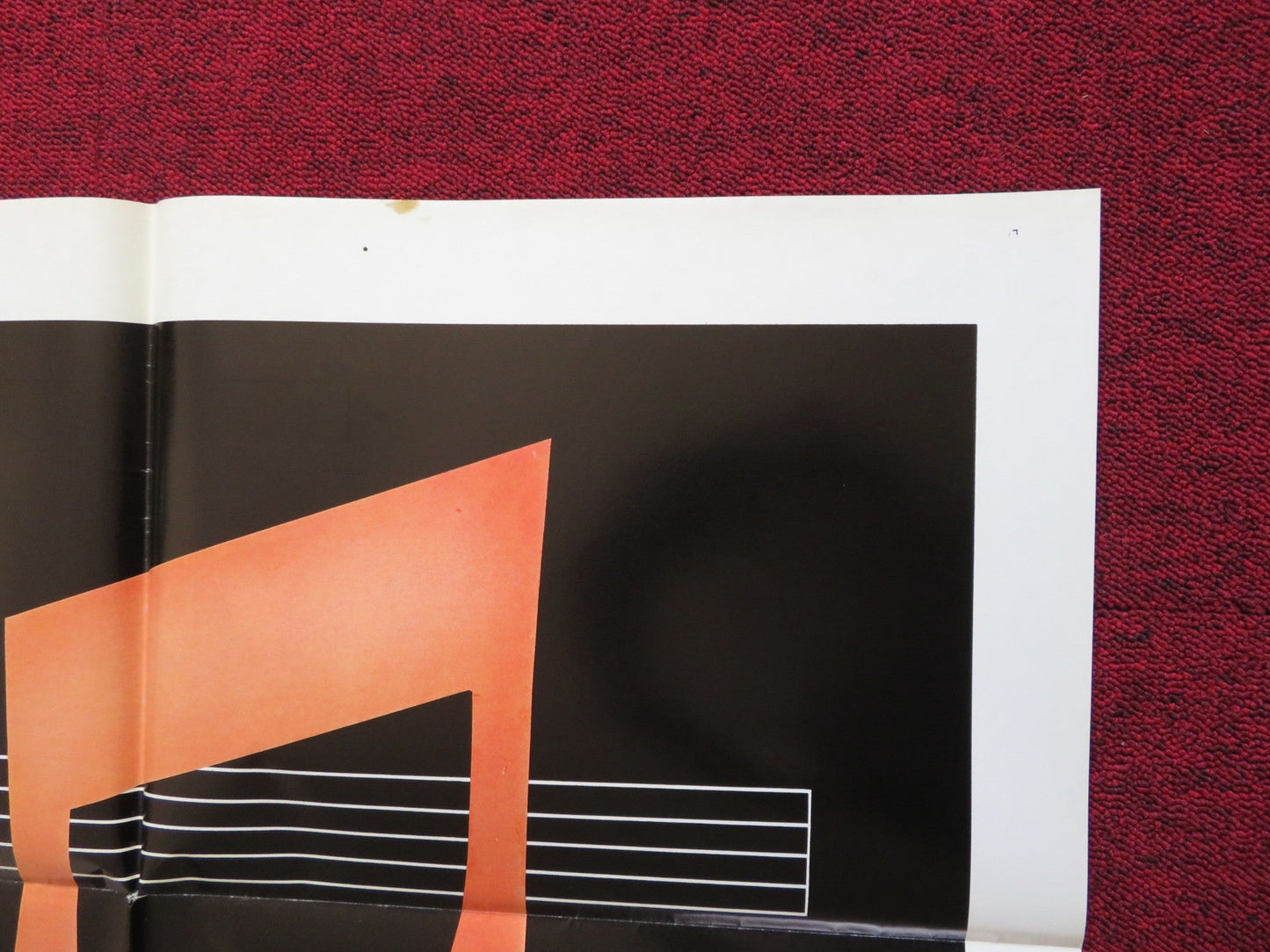 THE FIRST NUDIE MUSICAL FOLDED US ONE SHEET POSTER STEPHEN NATHAN 1975 Rendezvous Cinema Movie posters