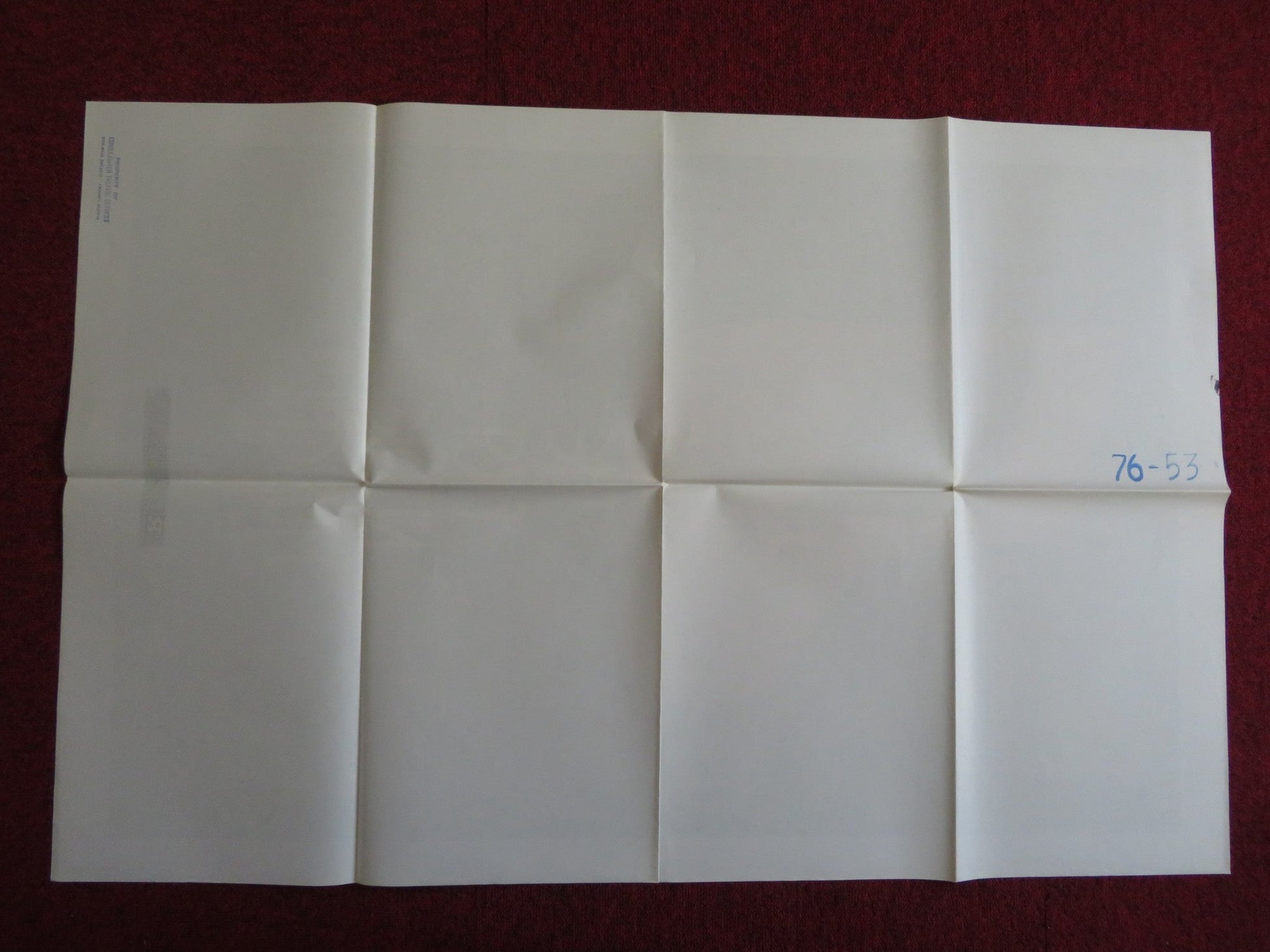 THE FIRST NUDIE MUSICAL FOLDED US ONE SHEET POSTER STEPHEN NATHAN 1975 Rendezvous Cinema Movie posters