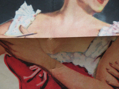 THE FIRST TRAVELING SALESLADY FOLDED US ONE SHEET POSTER GINGER ROGERS 1956 - Rendezvous Cinema