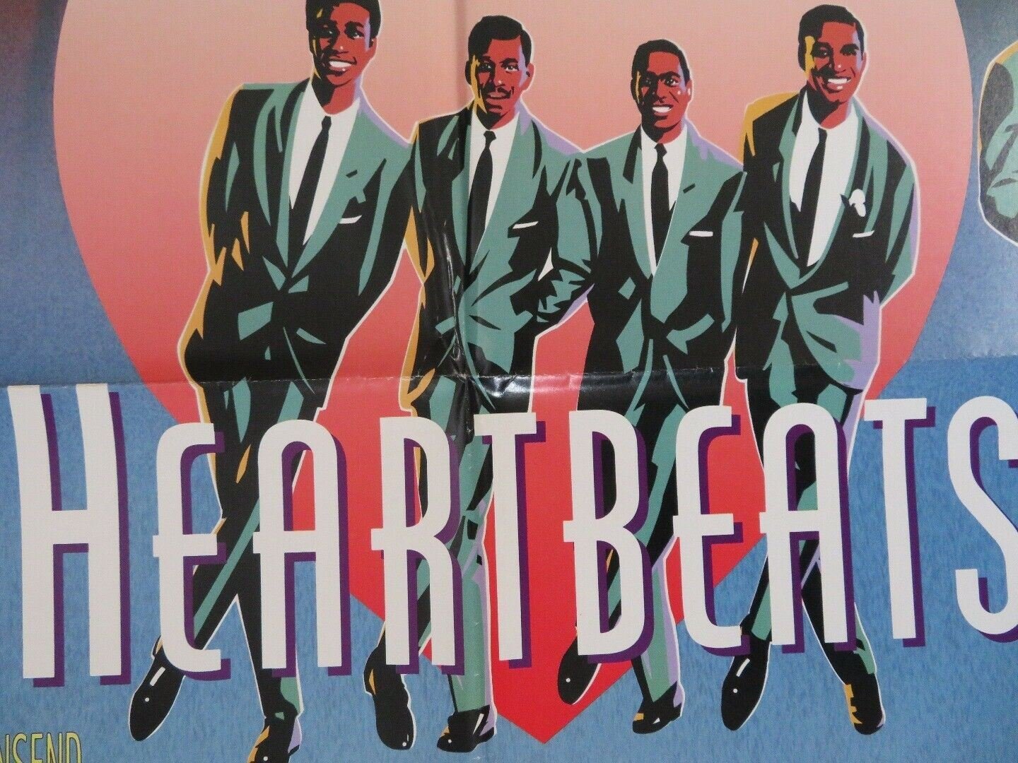 THE FIVE HEARTBEATS US ONE SHEET POSTER ROBERT TOWNSEND MICHAEL WRIGHT Movie posters
