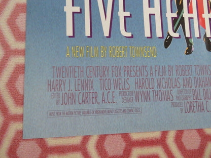 THE FIVE HEARTBEATS US ONE SHEET POSTER ROBERT TOWNSEND MICHAEL WRIGHT Movie posters