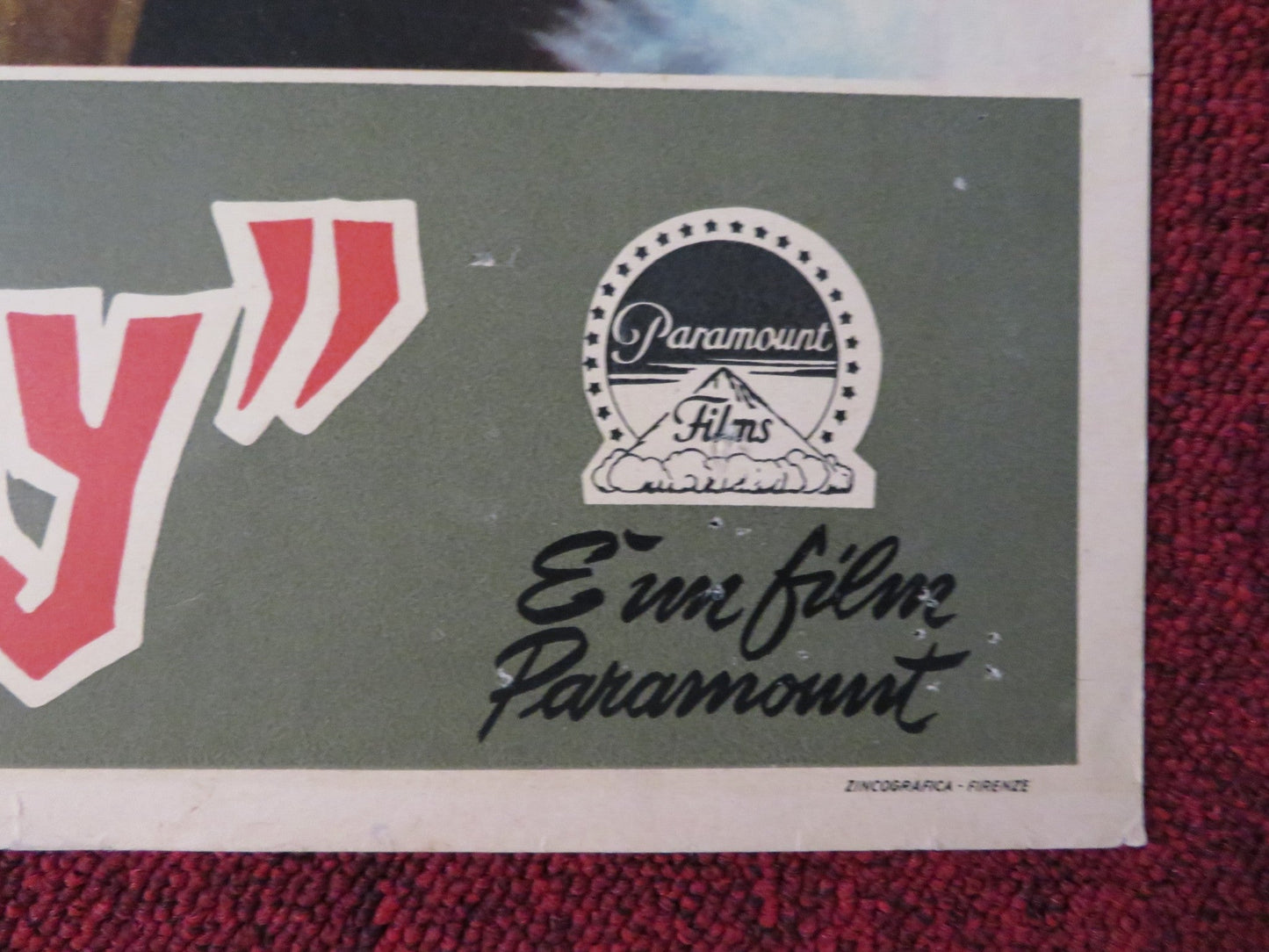 THE FIVE PENNIES ITALIAN FOTOBUSTA POSTER DANNY KAYE BARBARA BEL GEDDES 1959 Rendezvous Cinema Movie posters