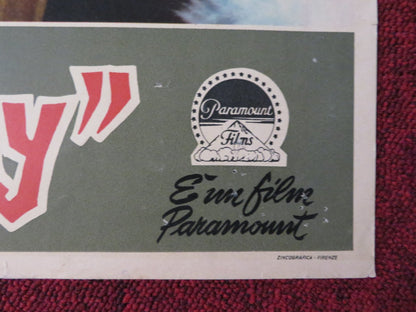 THE FIVE PENNIES ITALIAN FOTOBUSTA POSTER DANNY KAYE BARBARA BEL GEDDES 1959 Rendezvous Cinema Movie posters