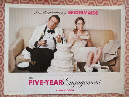 THE FIVE-YEAR ENGAGEMENT QUAD (30"x 40") ROLLED POSTER JASON SEGEL EMILY BLUNT - Rendezvous Cinema