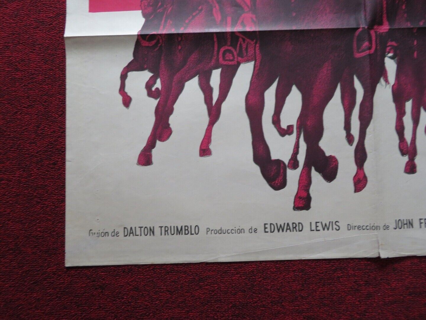 THE FIXER FOLDED ARGENTINA ONE SHEET POSTER ALAN BATES DIRK BOGARDE 1968 - Rendezvous Cinema