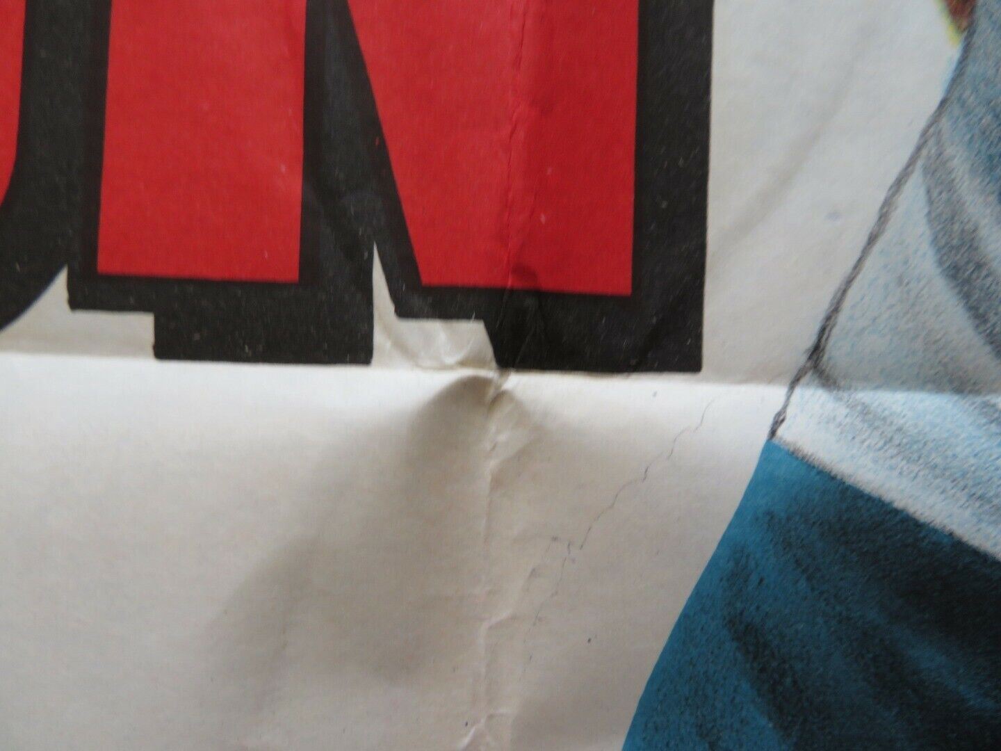 THE FLAME AND THE ARROW FOLDED ARGENTINA POSTER BURT LANCASTER 1951 - Rendezvous Cinema