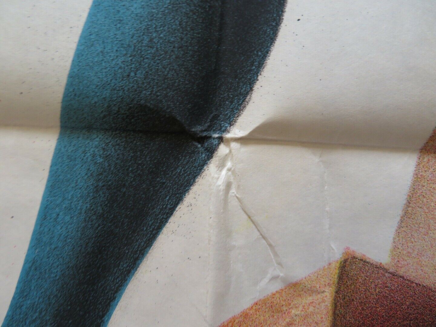 THE FLAME AND THE ARROW FOLDED ARGENTINA POSTER BURT LANCASTER 1951 - Rendezvous Cinema