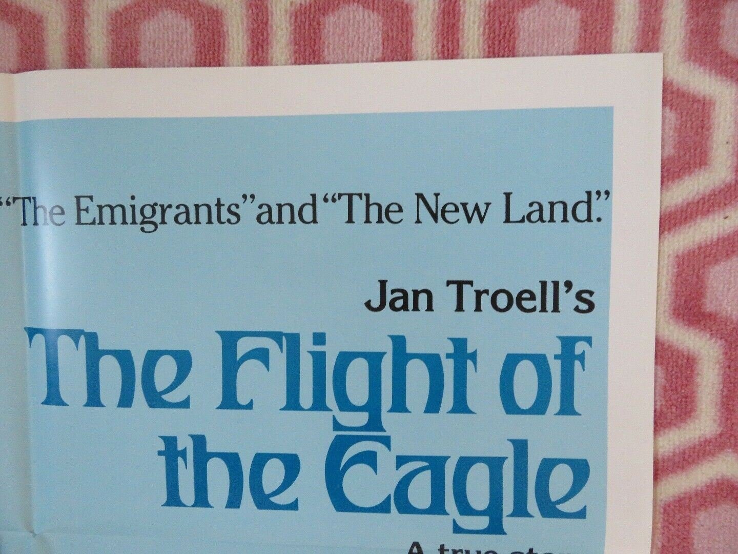 THE FLIGHT OF THE EAGLE US ONE SHEET POSTER MAX JON SYDOW 1982 Movie posters