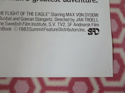 THE FLIGHT OF THE EAGLE US ORIGINAL ONE SHEET MAX VON SYDOW OSCAR NOM Movie posters