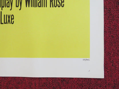 THE FLIM - FLAM MAN FOLDED US ONE SHEET POSTER GEORGE C. SCOTT SUE LYON 1967 Rendezvous Cinema Movie posters