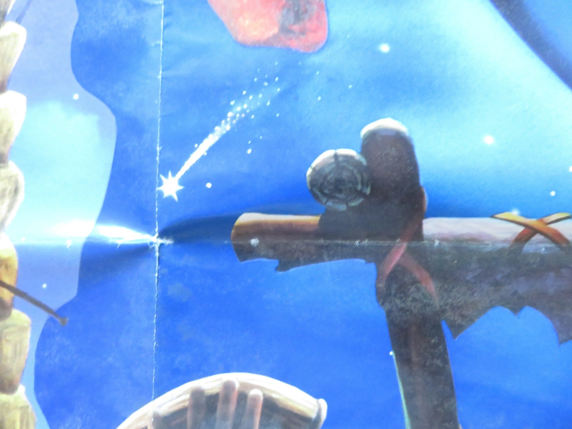 THE FLINTSTONES - B UK QUAD POSTER FOLDED JOHN GOODMAN RICK MORANIS 1994 Rendezvous Cinema Movie posters