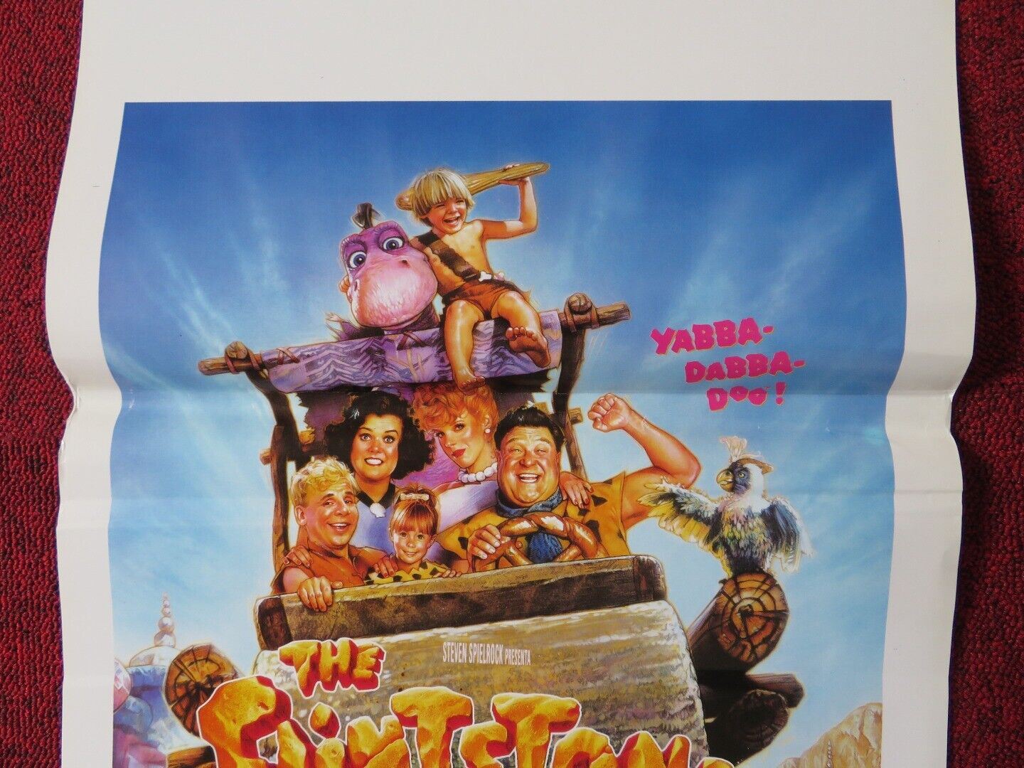 THE FLINTSTONES ITALIAN LOCANDINA (27.5"x13") POSTER JOHN GOODMAN 1994 Movie posters