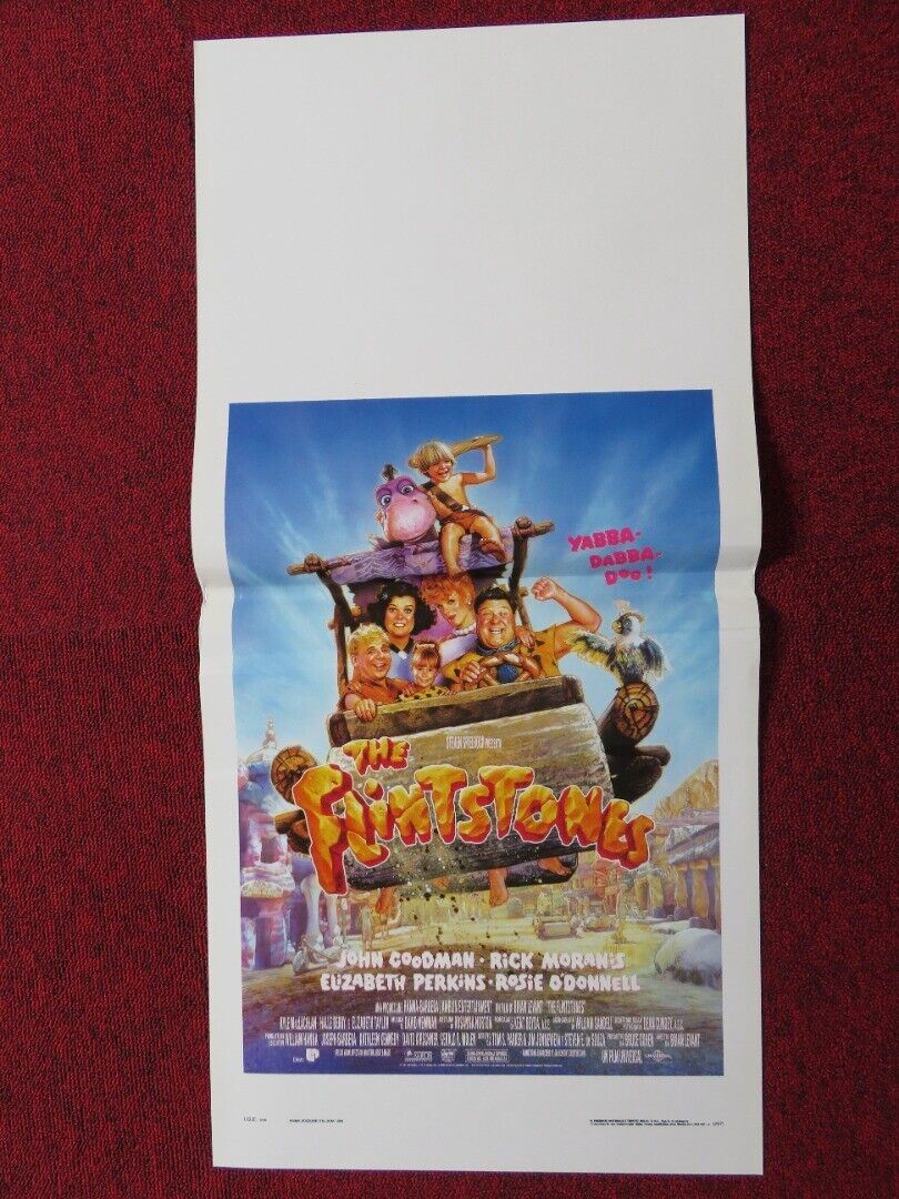 THE FLINTSTONES ITALIAN LOCANDINA (27.5"x13") POSTER JOHN GOODMAN 1994 Movie posters