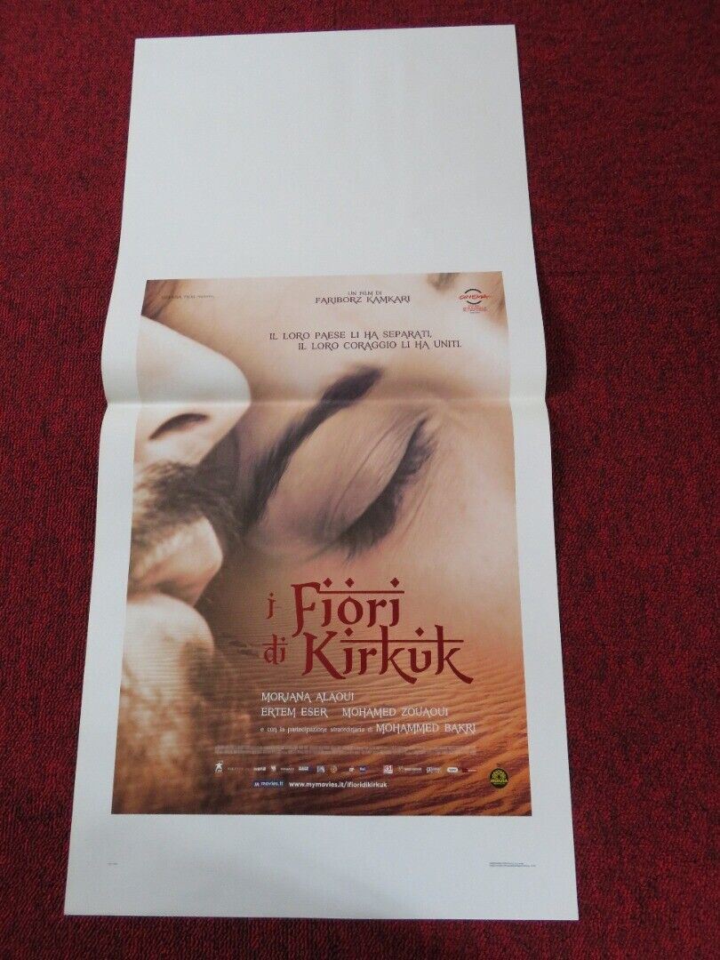 THE FLOWERS OF KIRKUK ITALIAN LOCANDINA (27.5"x13") POSTER ERTEM ESER 2010 Movie posters