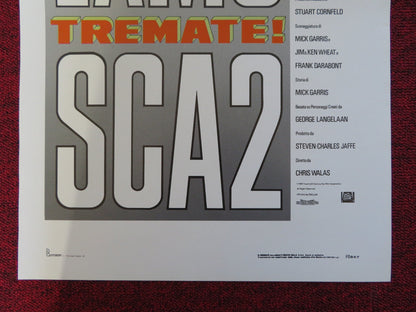 THE FLY II ITALIAN LOCANDINA POSTER ERIC STOLTZ DAPHNE ZUNIGA 1989 Rendezvous Cinema Movie posters