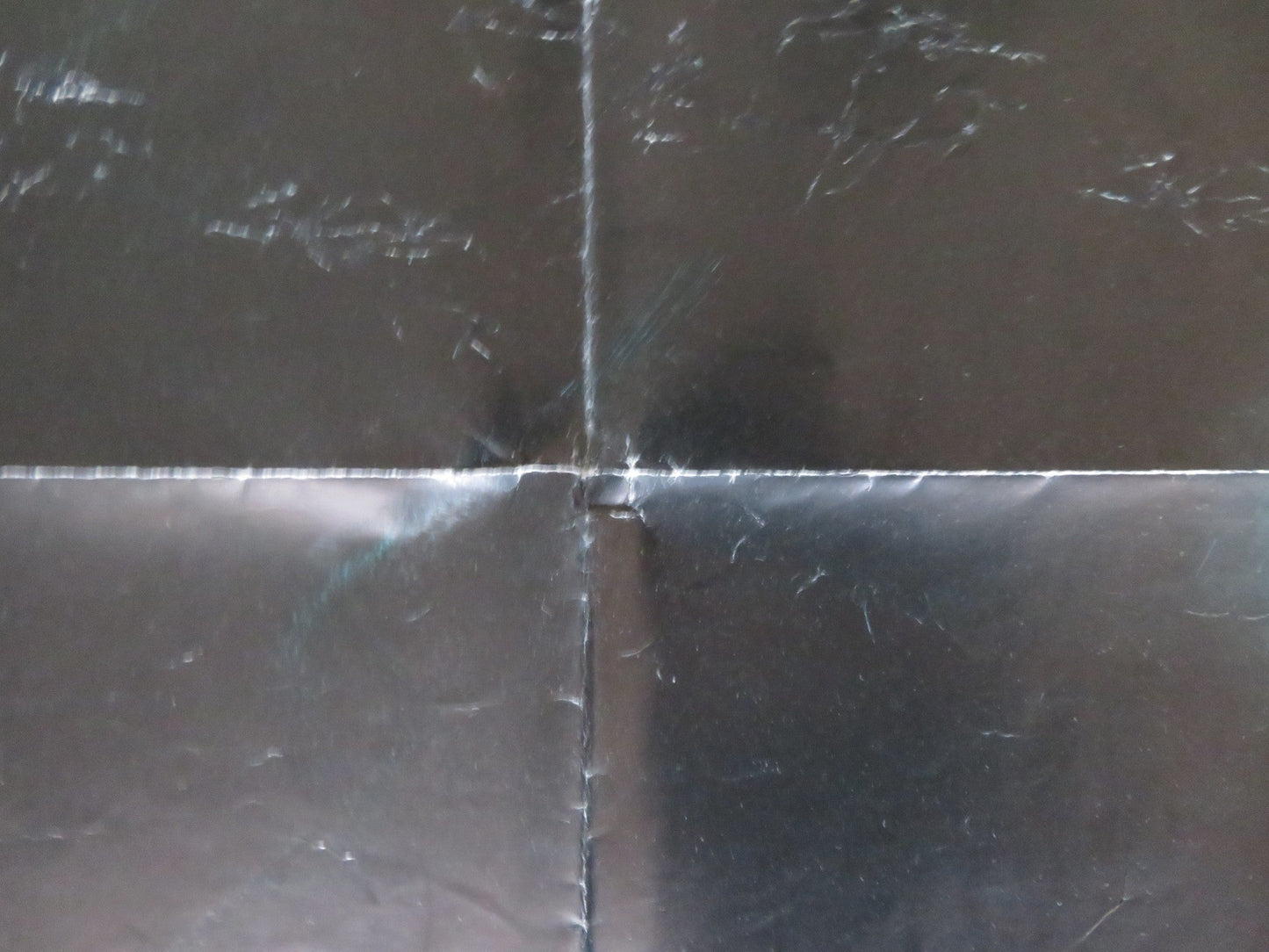 THE FLY UK QUAD POSTER FOLDED JEFF GOLDBLUM GEENA DAVIS DAVID CRONENBERG 1986 Rendezvous Cinema Movie posters