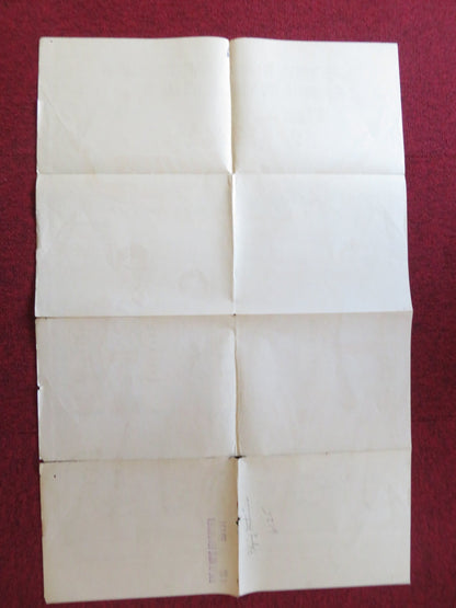 THE FLYING FONTAINES FOLDED US ONE SHEET POSTER MICHAEL CALLAN EVY NORLAND 1959 Rendezvous Cinema Movie posters