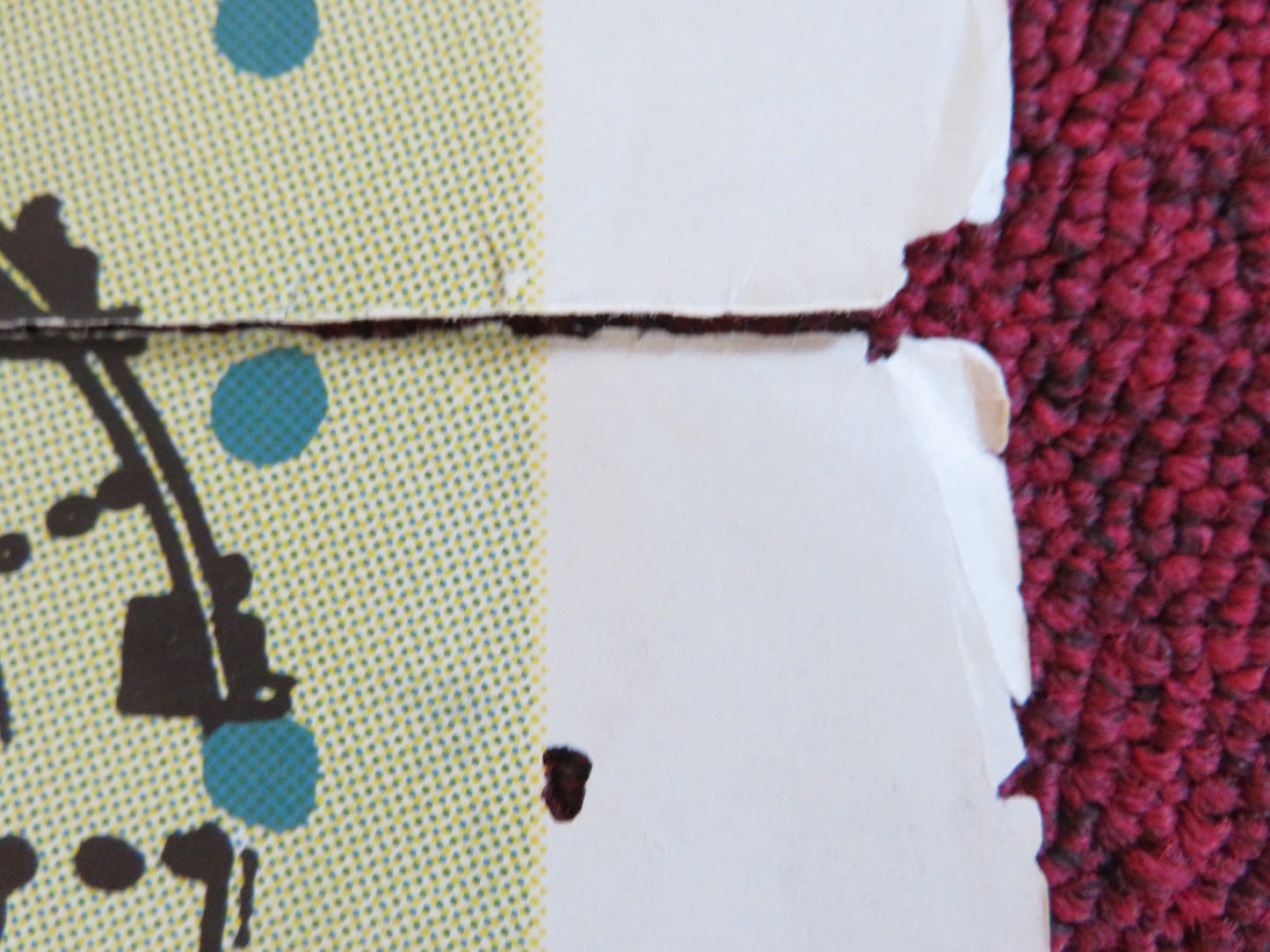 THE FLYING FONTAINES FOLDED US ONE SHEET POSTER MICHAEL CALLAN EVY NORLAND 1959 Rendezvous Cinema Movie posters