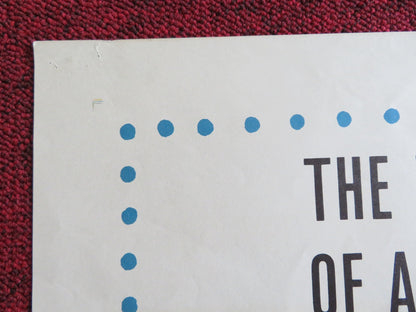 THE FLYING FONTAINES FOLDED US ONE SHEET POSTER MICHAEL CALLAN EVY NORLAND 1959 Rendezvous Cinema Movie posters