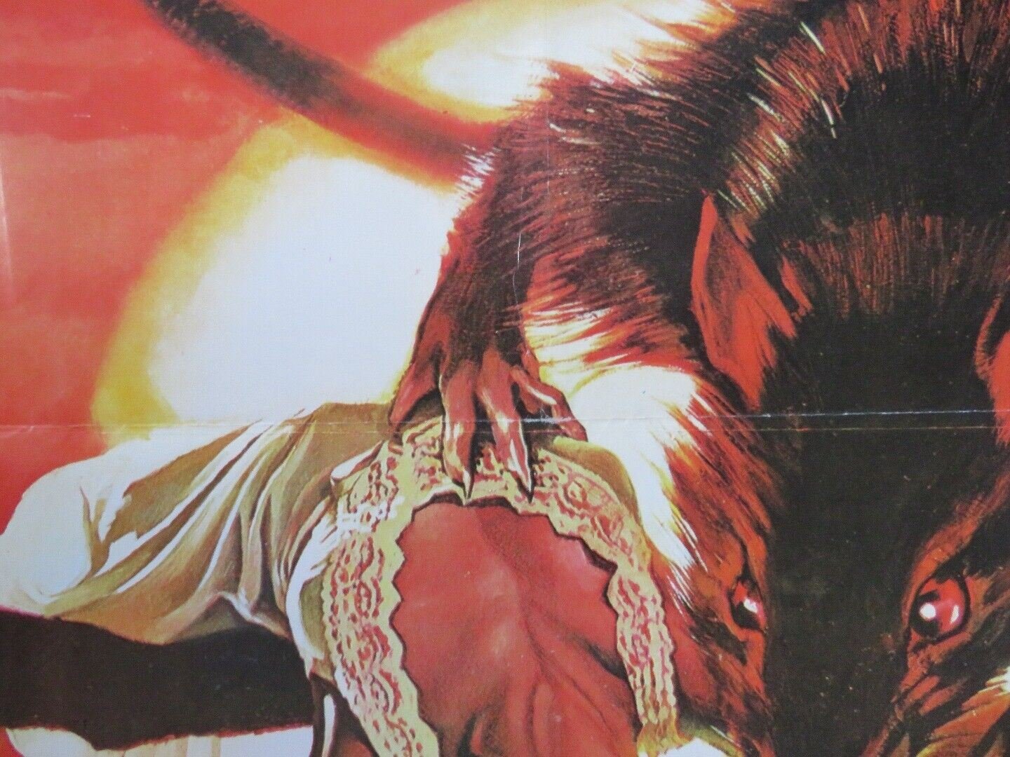 THE FOOD OF THE GODS LEBANESE (39"X 27.5") ROLLED POSTER H.G.WELLS 1976 - Rendezvous Cinema