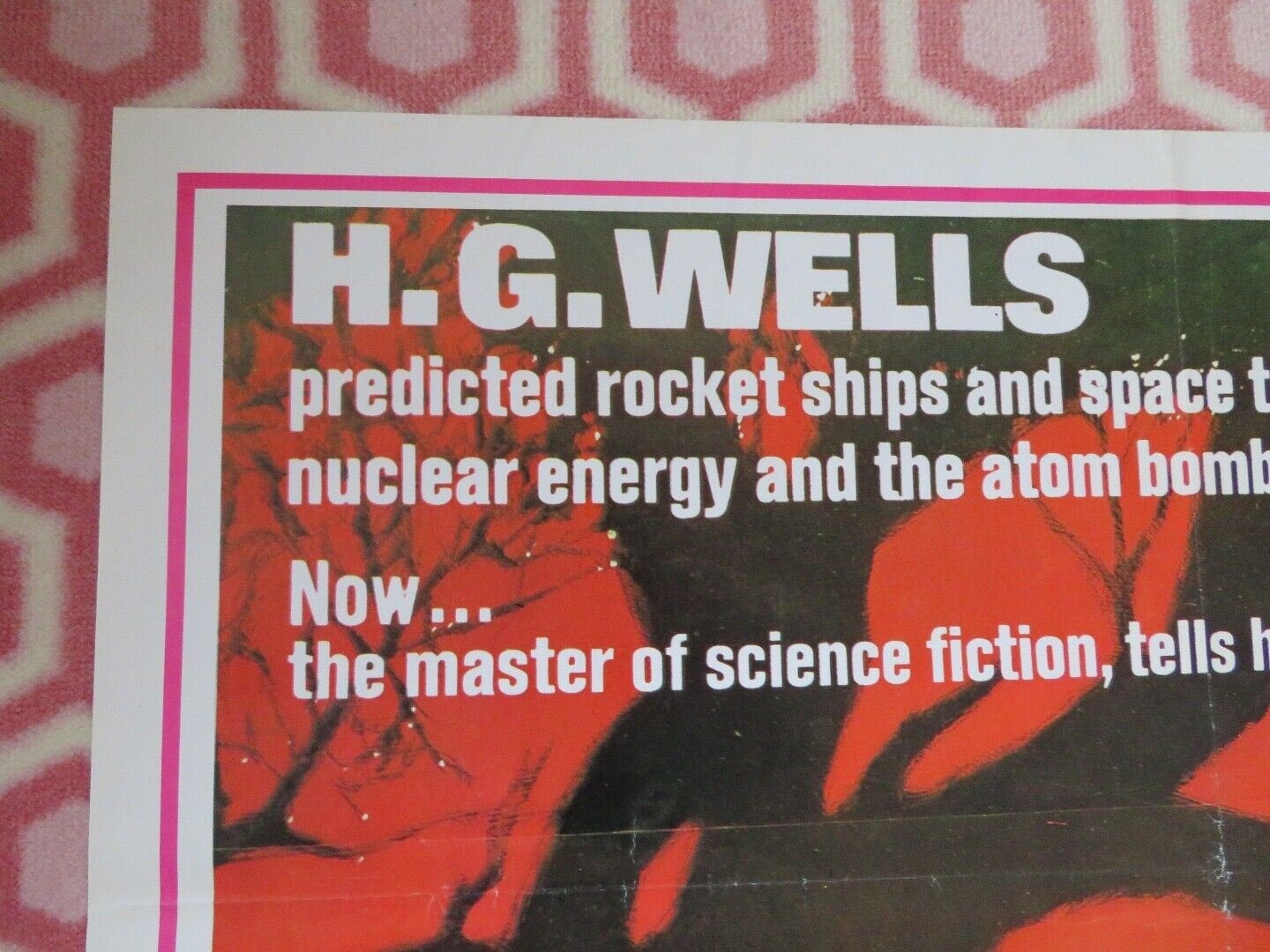 THE FOOD OF THE GODS LEBANESE (39"X 27.5") ROLLED POSTER H.G.WELLS 1976 - Rendezvous Cinema