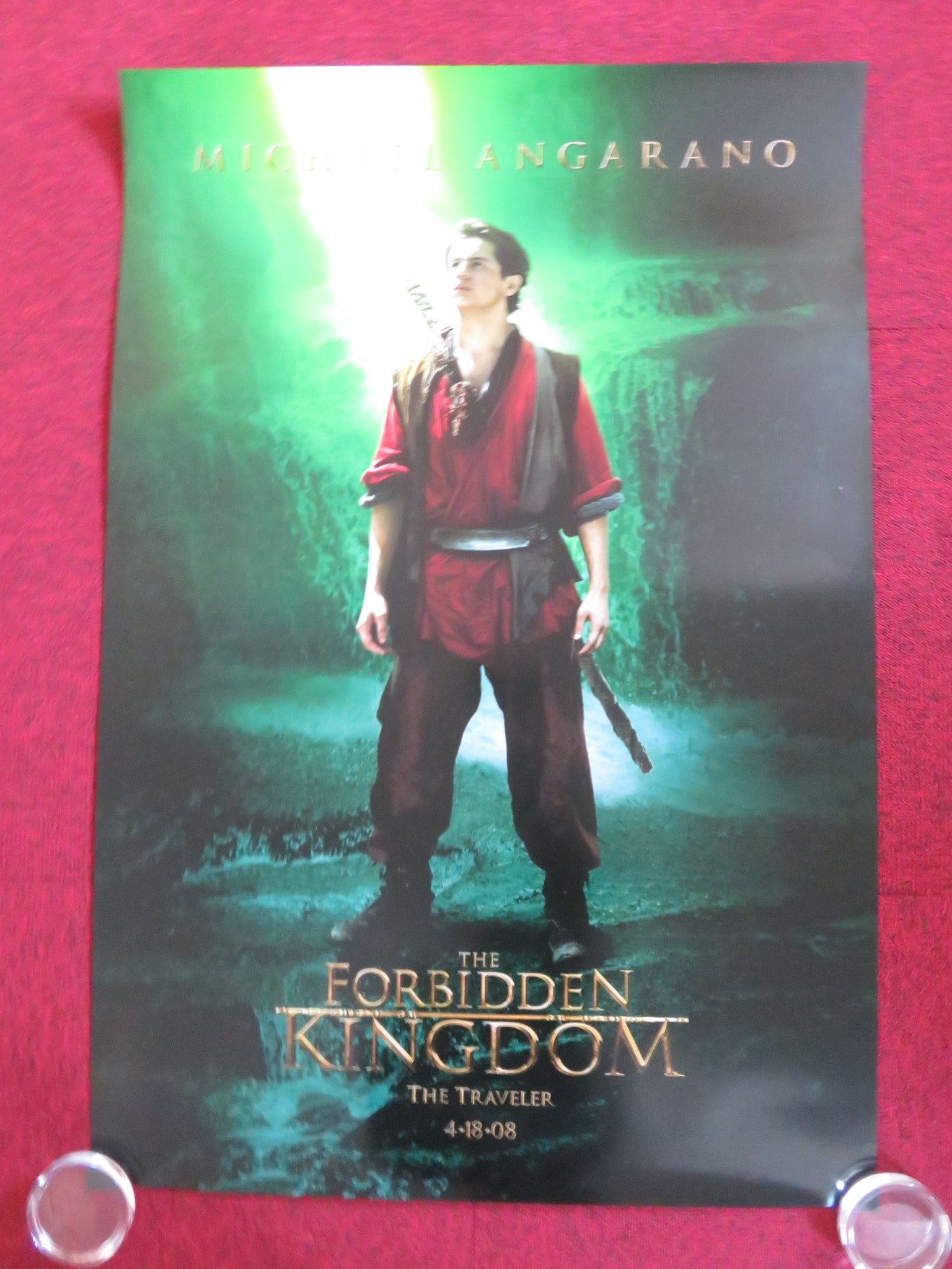 THE FORBIDDEN KINGDOM - D US ONE SHEET ROLLED POSTER JET LI JACKIE CHAN 2008 Rendezvous Cinema Movie posters