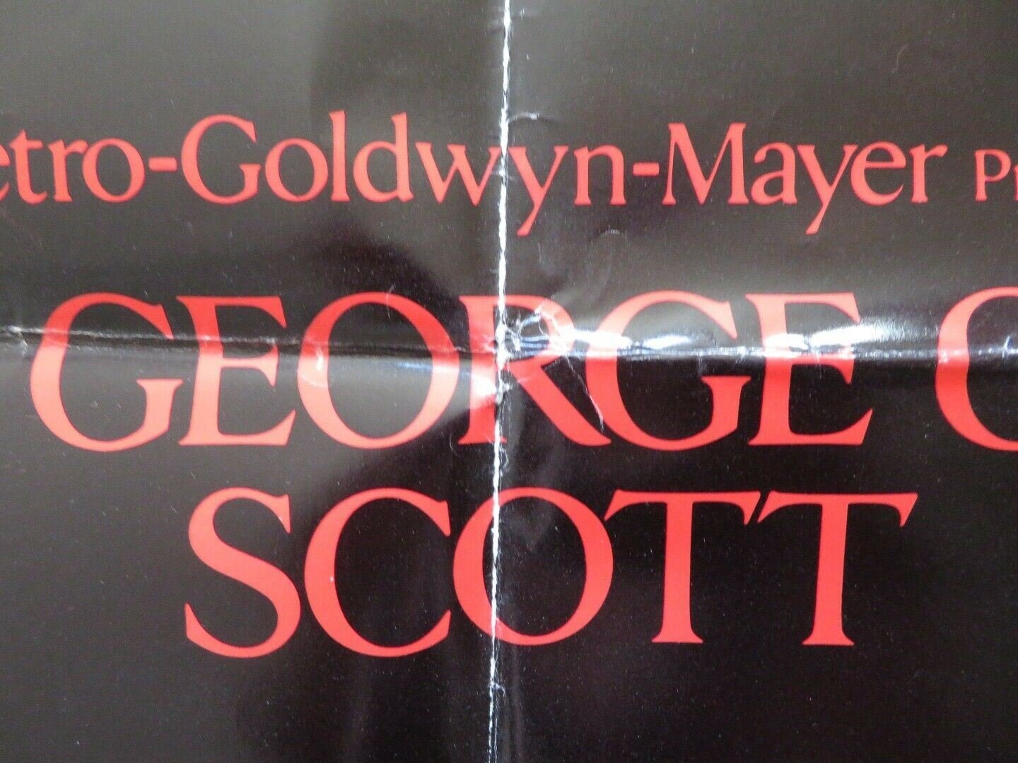 THE FORMULA FOLDED US ONE SHEET POSTER GEORGE C. SCOTT MARLON BRANDO 1980 Movie posters