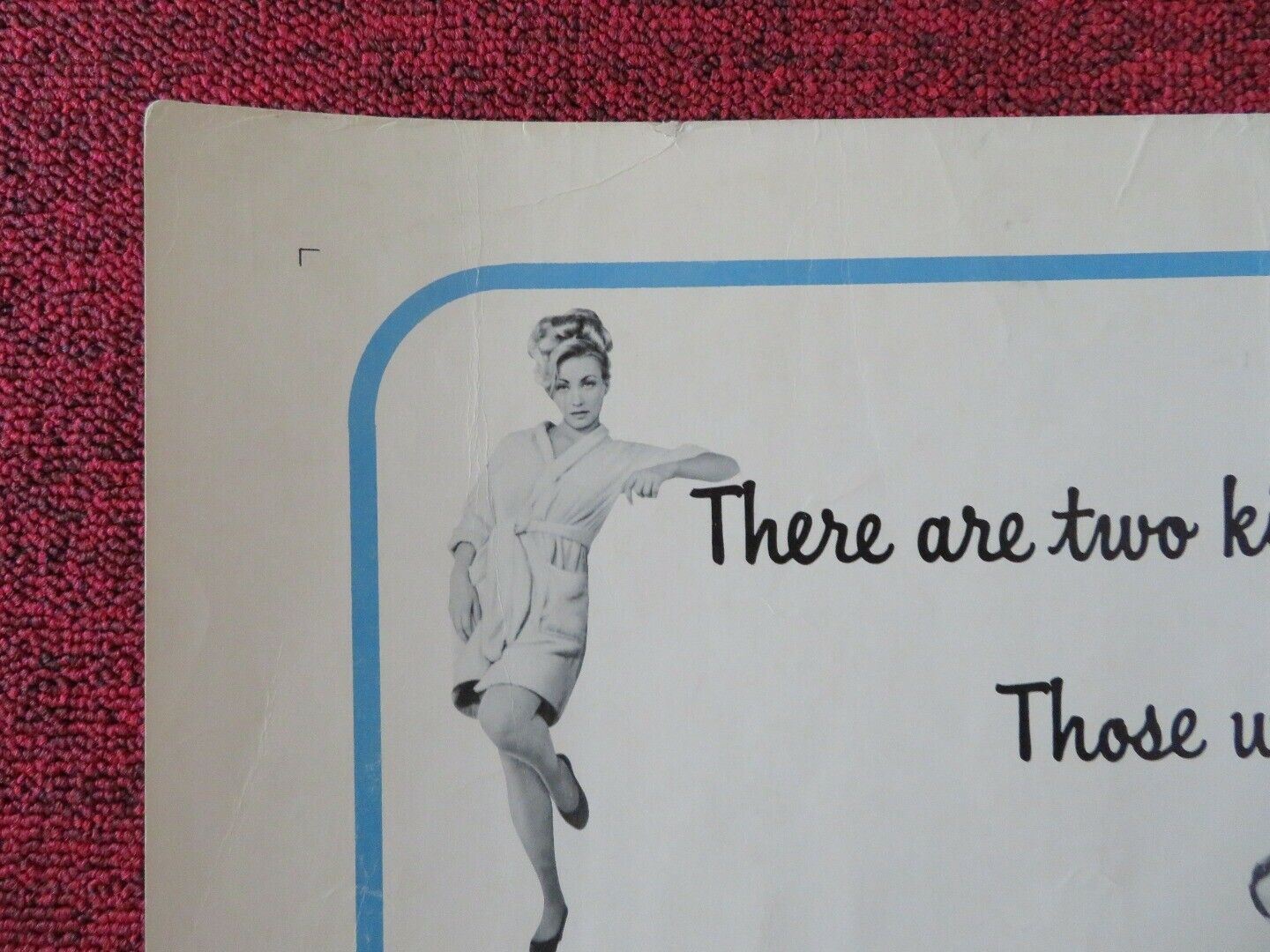 THE FORTUNE COOKIE US HALF SHEET (22"x 28") POSTER JACK LEMMON W.MATTHAU 1966 Movie posters