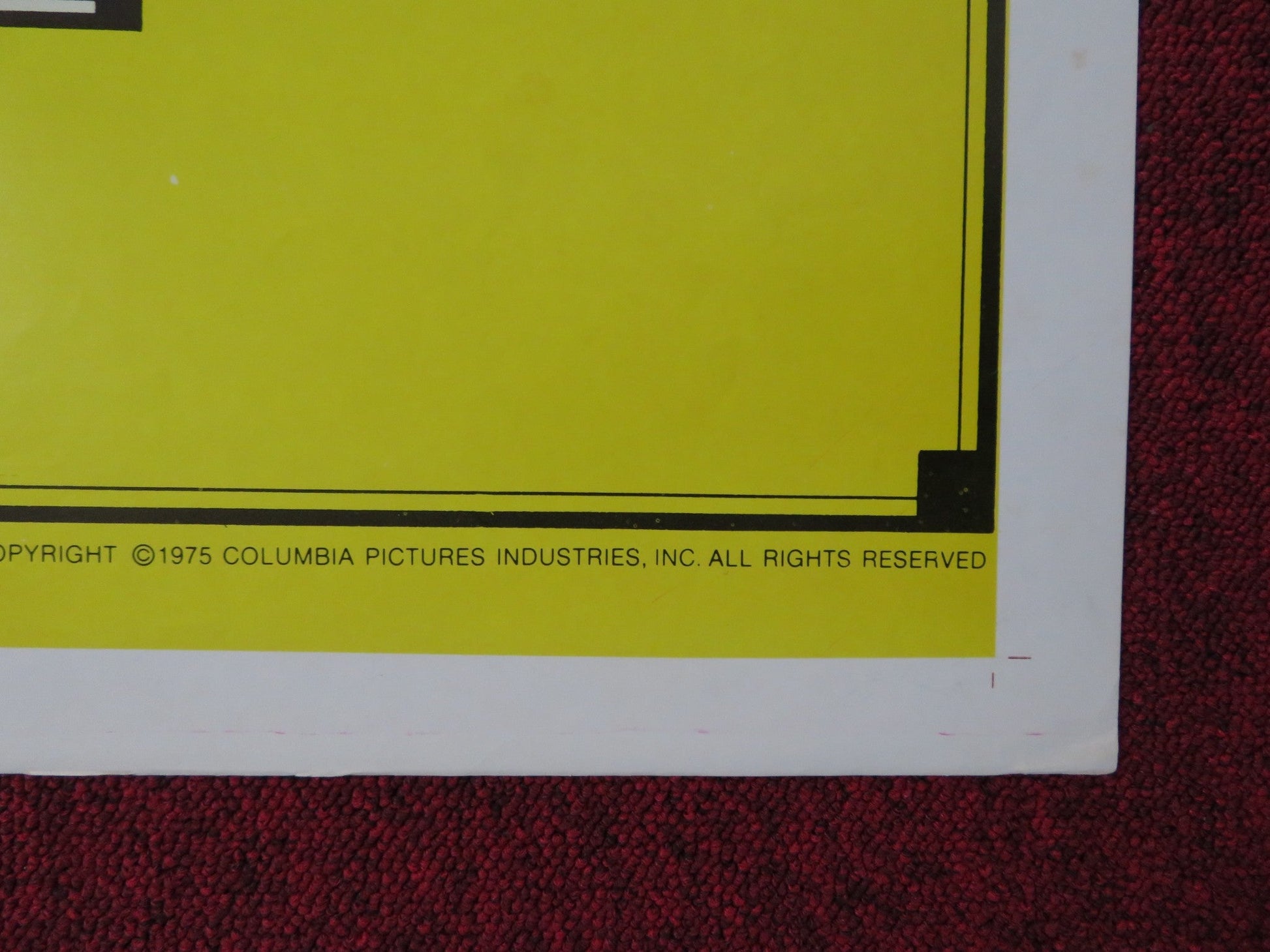 THE FORTUNE FOLDED US ONE SHEET POSTER JACK NICHOLSON WARREN BEATTY 1975 Rendezvous Cinema Movie posters