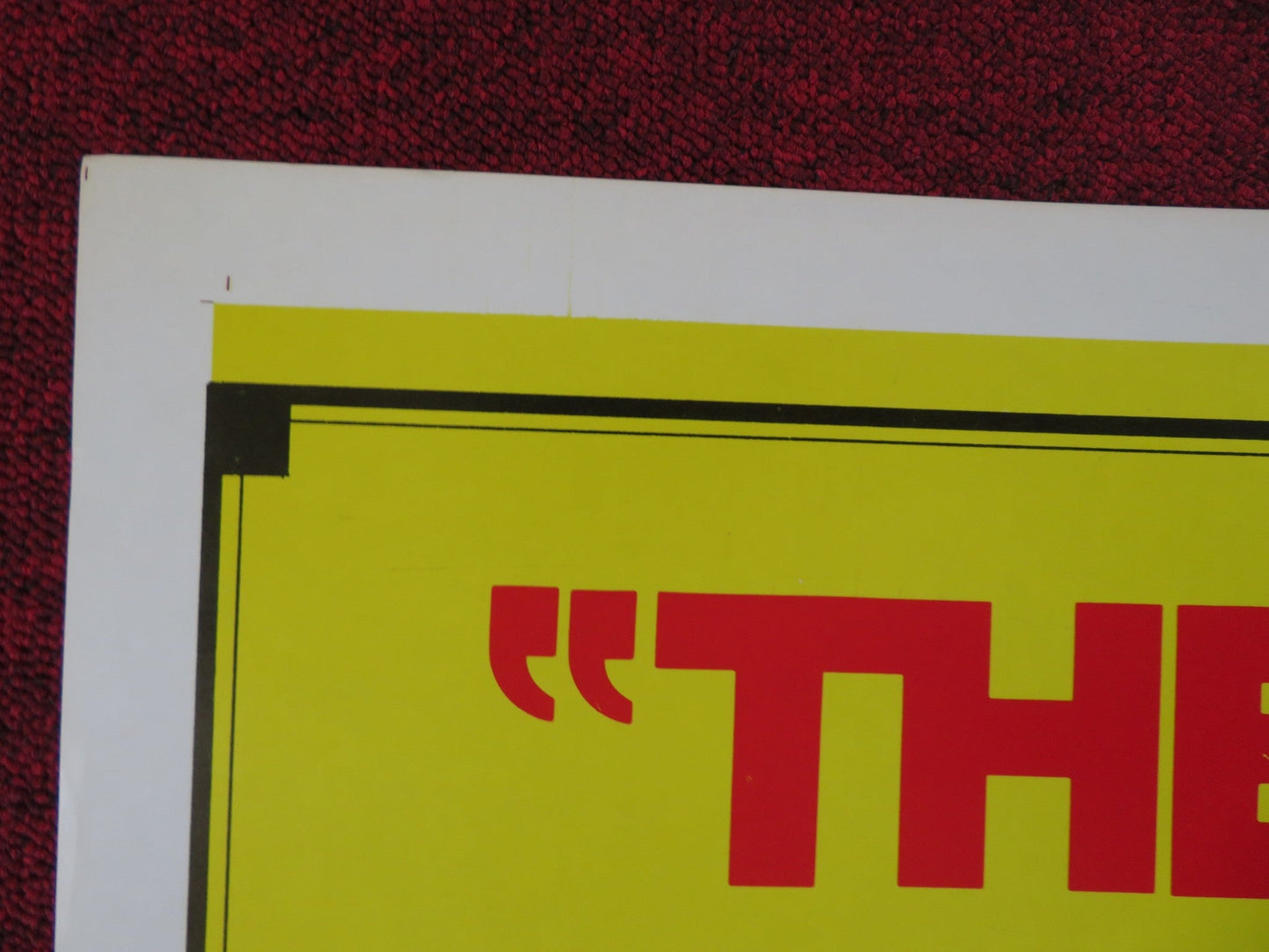 THE FORTUNE FOLDED US ONE SHEET POSTER JACK NICHOLSON WARREN BEATTY 1975 Rendezvous Cinema Movie posters