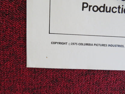 THE FORTUNE FOLDED US ONE SHEET POSTER JACK NICHOLSON WARREN BEATTY 1975 Rendezvous Cinema Movie posters