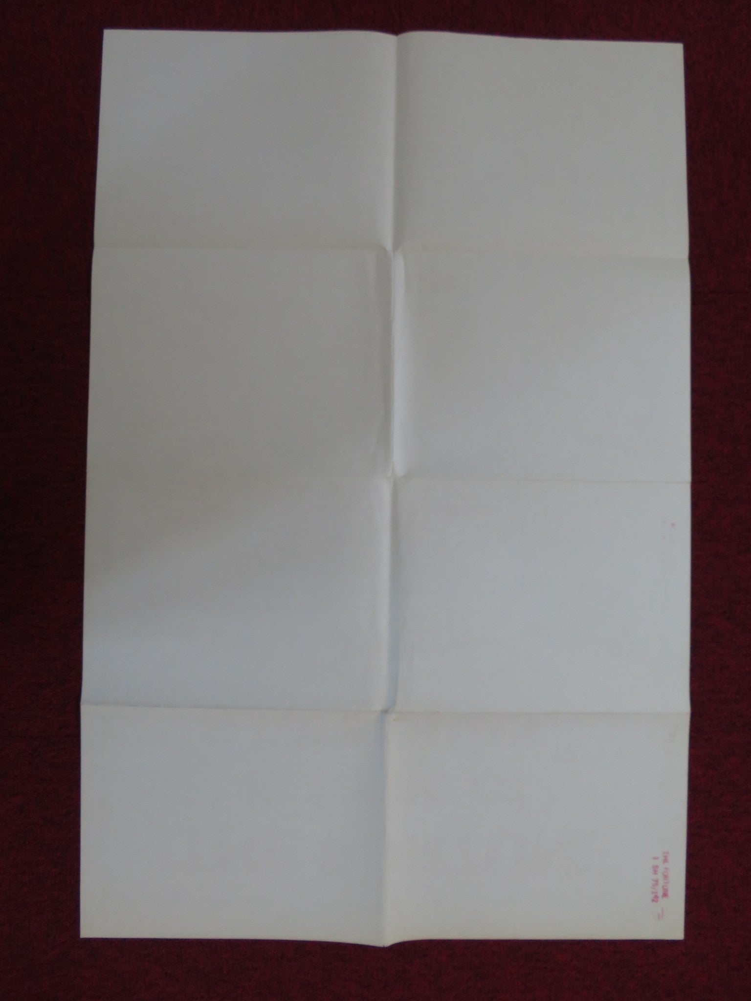 THE FORTUNE FOLDED US ONE SHEET POSTER JACK NICHOLSON WARREN BEATTY 1975 Rendezvous Cinema Movie posters