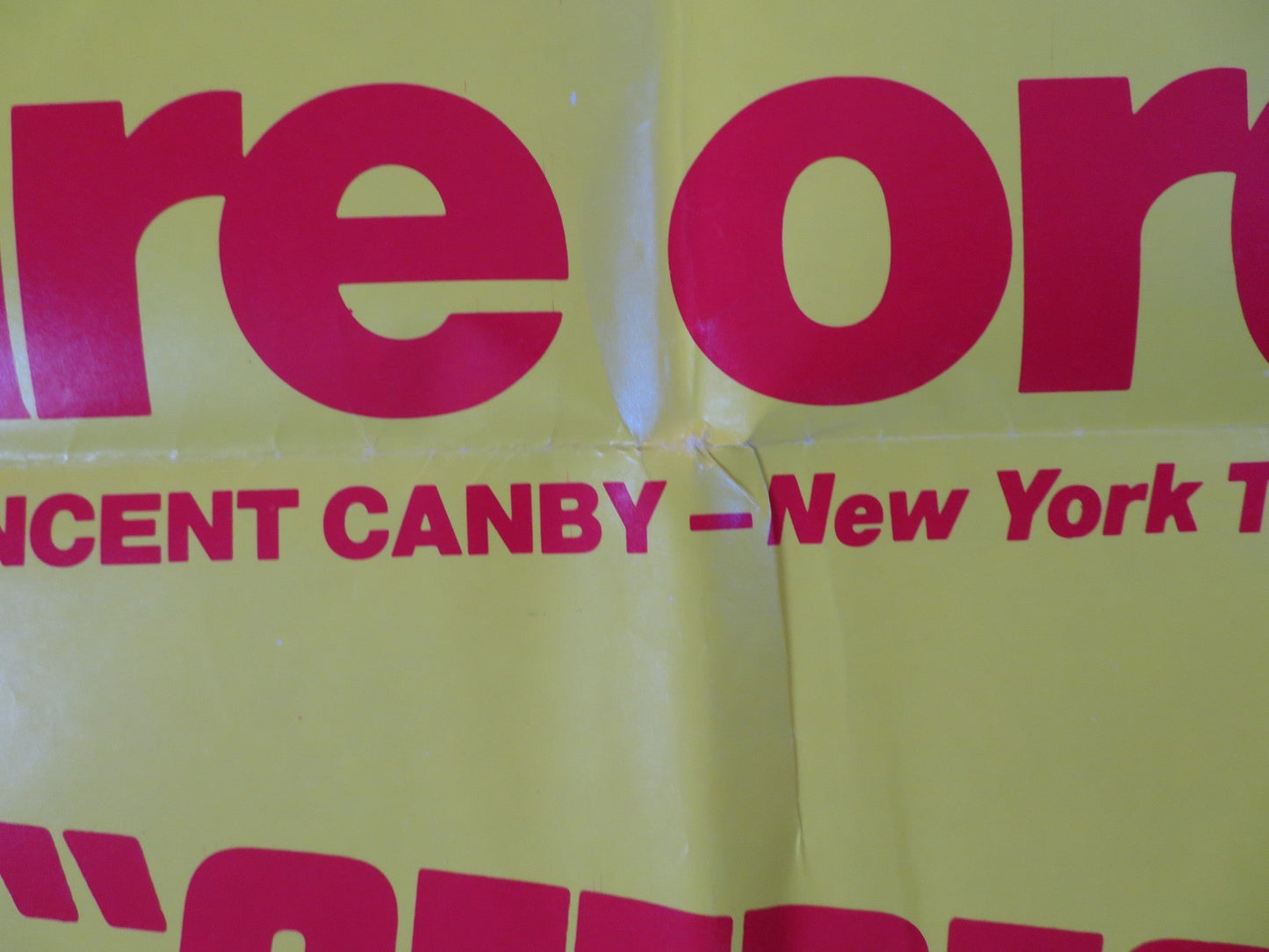 THE FORTUNE FOLDED US ONE SHEET POSTER JACK NICHOLSON WARREN BEATTY 1975 Rendezvous Cinema Movie posters