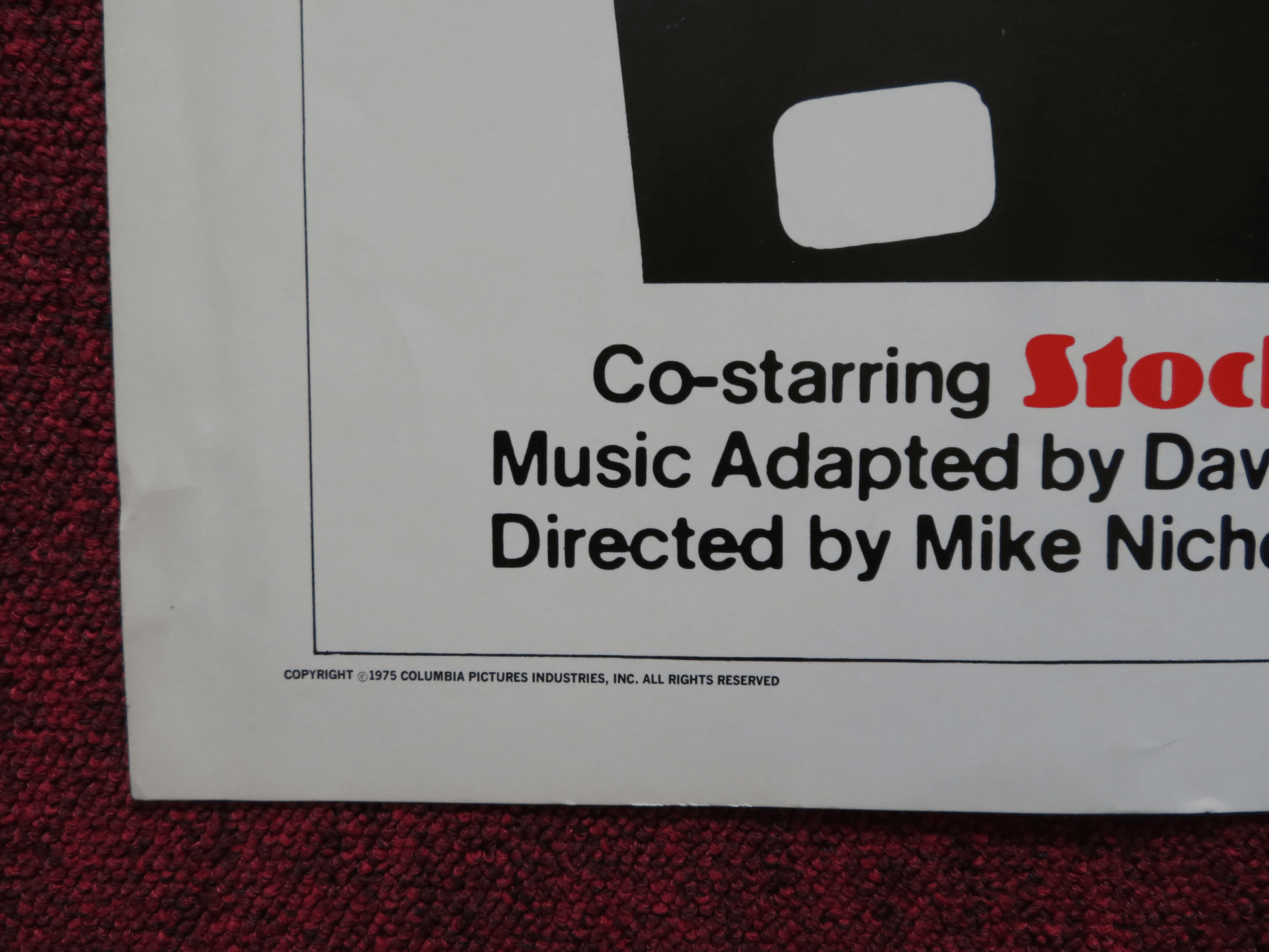 THE FORTUNE - STYLE B US HALF SHEET (22"x 28") POSTER JACK NICHOLSON 1975 Rendezvous Cinema Movie posters